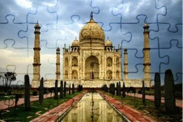 El taj mahal jigsaw puzzle