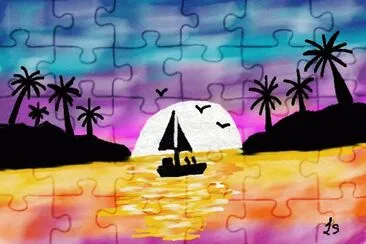 Dibujo jigsaw puzzle