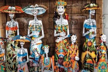 Dia dos les  Muertos jigsaw puzzle