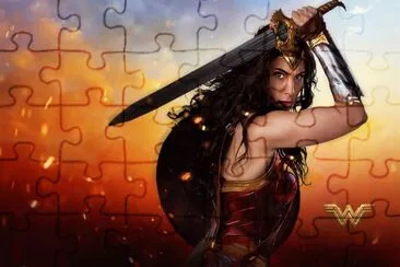 wonder woman jigsaw puzzle