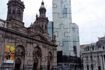 Centro de Santiago de Chile. jigsaw puzzle