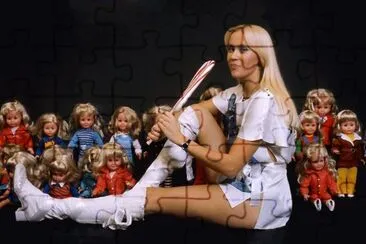 agnetha faltskog-ABBA jigsaw puzzle