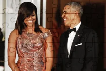 mich y barack jigsaw puzzle