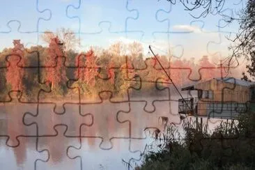 Brume sur la Garonne jigsaw puzzle