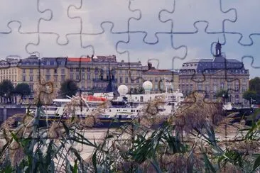 Promenade fluviale Bordeaux jigsaw puzzle