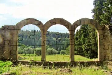 Fiesole, terme romane jigsaw puzzle