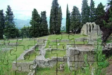 Fiesole, terme romane jigsaw puzzle