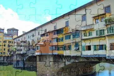 Ponte Vecchio, Firenze jigsaw puzzle