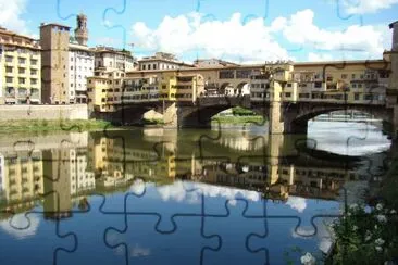 Ponte Vecchio, Firenze jigsaw puzzle