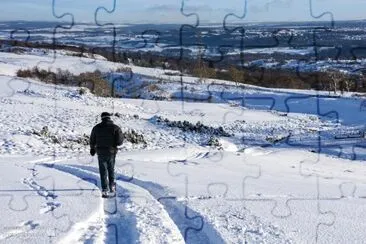 פאזל של snow in the hills