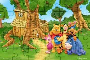 28 Winnie Pooh en el campo