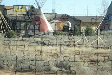 פאזל של Teepees Navajo