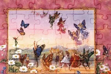 Bunt jigsaw puzzle