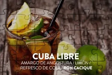 פאזל של Ron AÃ±ejo Cacique, Bebida: Cuba Libre, Venezuela