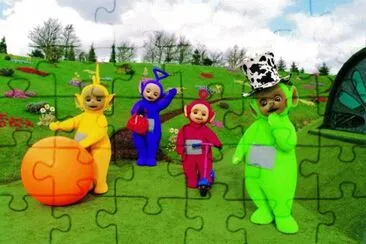 Les tÃ©lÃ©tubbies jigsaw puzzle