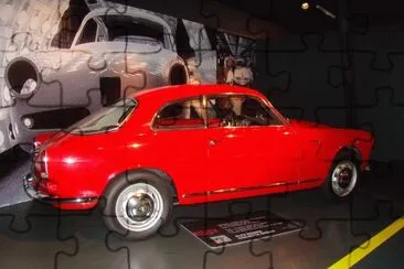 Torino, Italia, museo dell 'automobile jigsaw puzzle