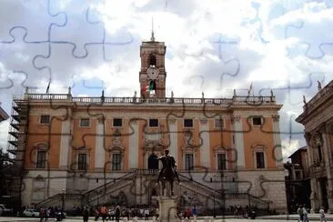 Plaza del Campidoglio, Roma.