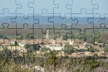 Roquemaure, Gard, France jigsaw puzzle