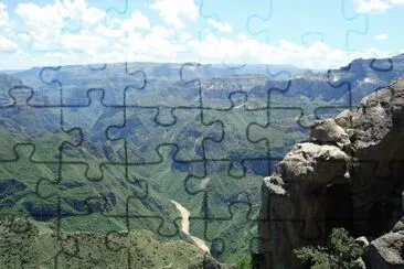 Barrancas del Cobre, Chihuahua. jigsaw puzzle