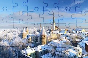 paisaje invernal jigsaw puzzle