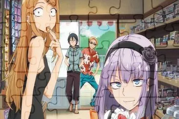 Dagashi kashi jigsaw puzzle