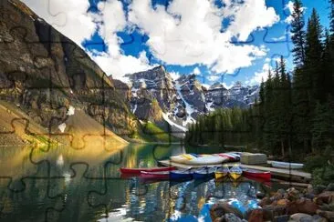 Lago Moraine-Canada