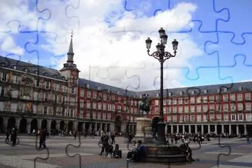 פאזל של Plaza Mayor de Madrid.