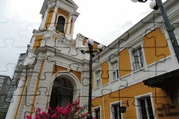 Templo en Santiago de Chile. jigsaw puzzle