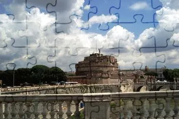 Castillo Sant 'Angelo, Roma. jigsaw puzzle