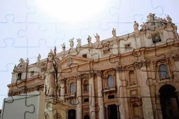 BasÃ­lica de San Pedro, El Vaticano. jigsaw puzzle