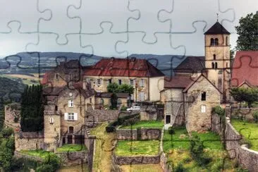 Baume-les-Messieurs-BorgoÃ±a(Francia) jigsaw puzzle