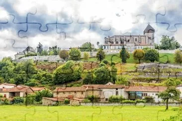 Saint Bertrand-de-Comminges(Francia) jigsaw puzzle