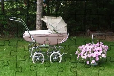 פאזל של Vintage Baby Carriage