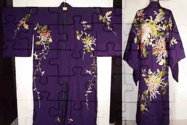 פאזל של Antique Japanese Kimono