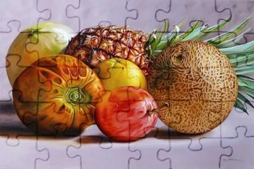 Fruit jigsaw puzzle