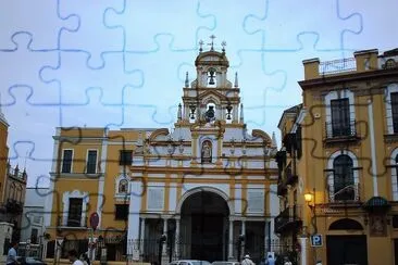 Templo en Sevilla, EspaÃ±a. jigsaw puzzle