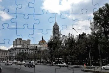 Alameda Central. Ciudad de MÃ©xico. jigsaw puzzle