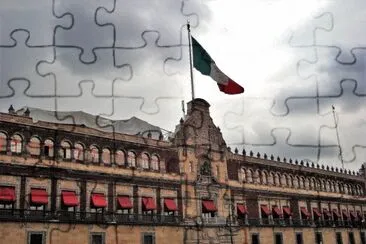 Palacio Nacional, Ciudad de MÃ©xico. jigsaw puzzle