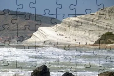 פאזל של Sicile scala dei Turchi