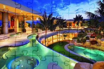 resort jigsaw puzzle