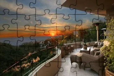 Sunset jigsaw puzzle