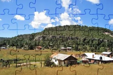 CaserÃ­os en la Sierra Tarahumara. jigsaw puzzle