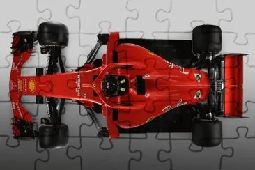 F1-FERRARI-1 jigsaw puzzle