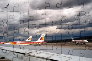 Aeropuerto Barajas-Madrid. jigsaw puzzle