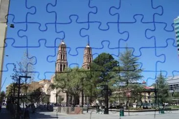 Plaza de Armas, Ciudad de Chihuahua. jigsaw puzzle