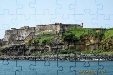 Castillo San CristÃ³bal, Puerto Rico. jigsaw puzzle