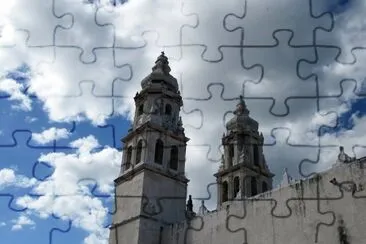 Catedral de Campeche. jigsaw puzzle