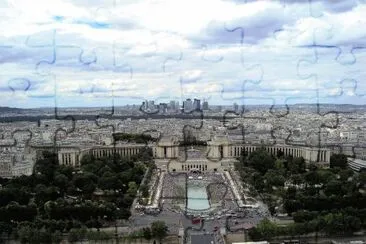 פאזל של PanorÃ¡mica de ParÃ­s. Francia.