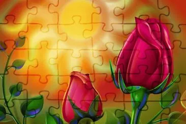 Bunt jigsaw puzzle