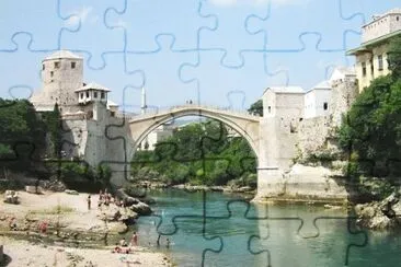 Stari Bridge Bosnia jigsaw puzzle